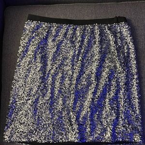 Loft size 12 sequins skirt - excellent condition